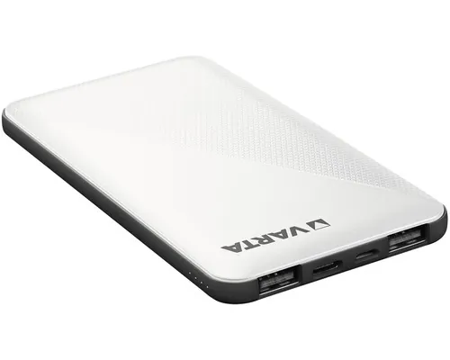 Baterie externă Power Bank Varta Energy 5000mAh, alb/negru buc
