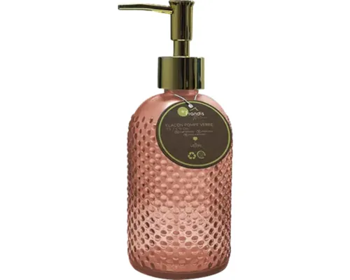 Dozator săpun lichid sticlă Terracotta buc
