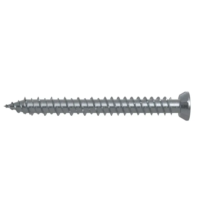 Surub montaj pentru ferestre / usi, amprenta Torx, TX 30, Fischer FFS, otel, zincat alb, 7.5 x 112 mm buc