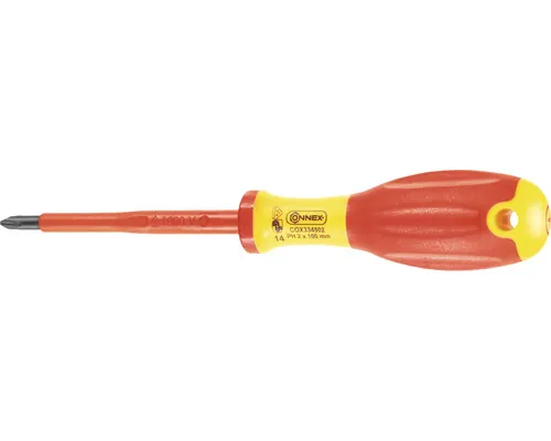 Șurubelniță electrică cruce PH2 Connex 100 mm, testată VDE buc