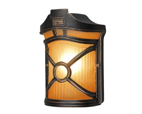 Aplică exterior Don E27 max. 1x60W IP44, cupru antic buc
