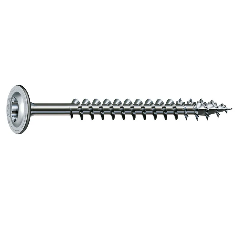 Holsurub Spax Wirox, cap saiba T-STAR Plus, otel zincat, 10 x 200 mm