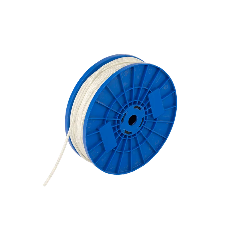 Franghie din poliamida, alb, grosime 5 mm