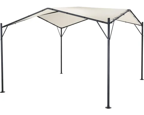 Pavilion grădină Garden Place Kalea 3,5x3,5x2,7 m poliester alb buc