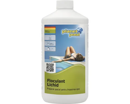 Floculant lichid Planet Pool 1 l buc