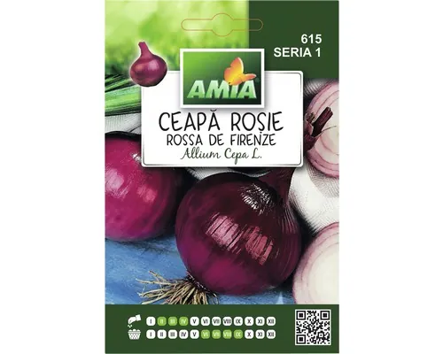 Semințe legume Amia ceapă roșie buc