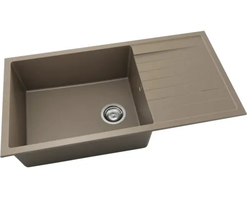 Chiuvetă bucătărie fatgranit 1 cuvă FAT Avangard 230 49x95 cm cu picurător Frappe reversibilă buc