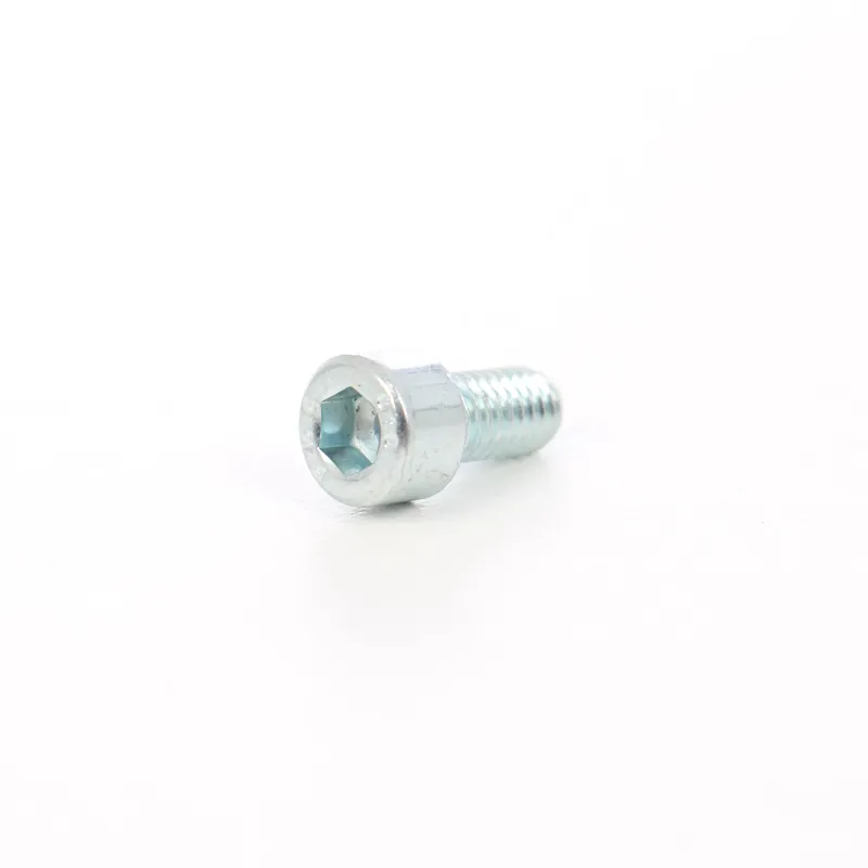 Surub cu cap cilindric, cu locas hexagonal, otel, zincat alb, DIN 912-8.8, SW 5, M6 x 10 mm buc