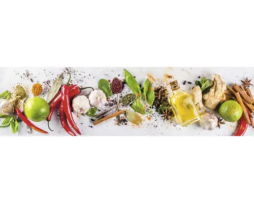 Panou bucătărie mySpotti Splash Livian folie PVC rigidă 220x60 cm buc