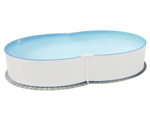 Piscină îngropată cu pereți din oțel Solo 525 x 320 cm, adâncime de 150 cm buc