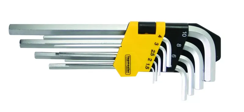 Chei imbus scurte "L" 1.5-10mm set 9pcs CR-V TMP 9buc