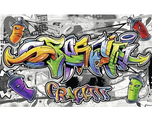 Fototapet vlies 2295 VEXXL Graffiti Street 312x219 cm buc