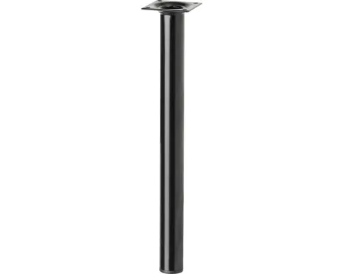 Picior mobilă rotund Tarrox Ø30x500 mm, negru buc