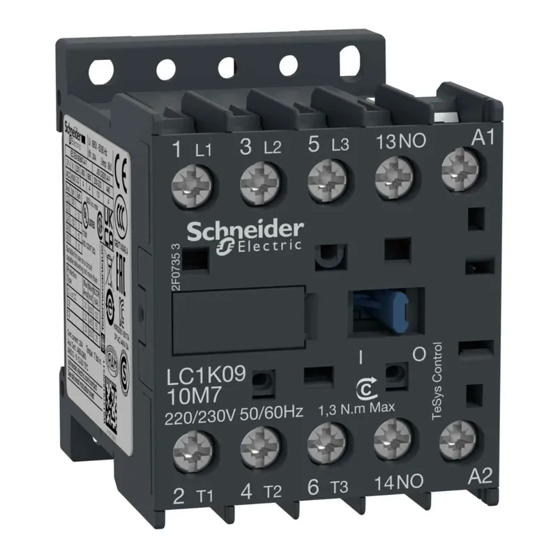 Contactor 3P+F VIS 220/230V 50 LC1K0910P5 buc