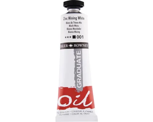 Culoare ulei Graduate 01 Zinc White 38 ml buc