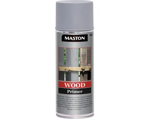 Grund spray pentru lemn Maston gri 400 ml buc