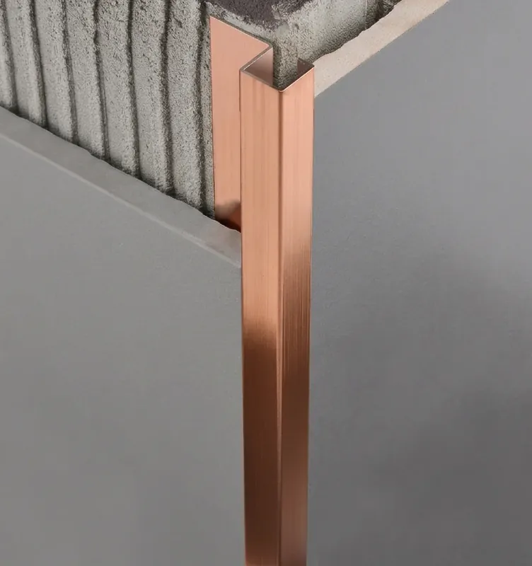 PROFIL BRUSHED ROSE GOLD 12X2500MM