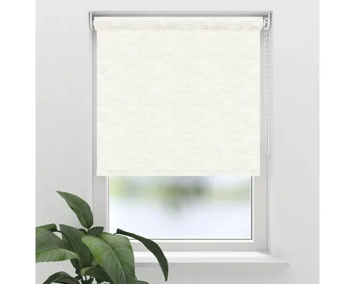 Rulou semitransparent Soluna D11 aspect in 60x190 cm, incl. suport cu cleme de prindere buc