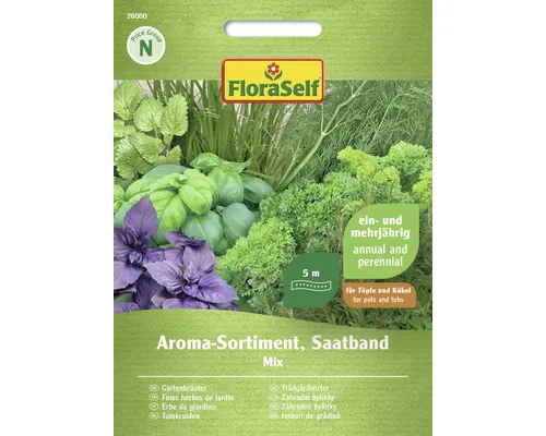 Semințe ierburi aromatice la bandă FloraSelf buc
