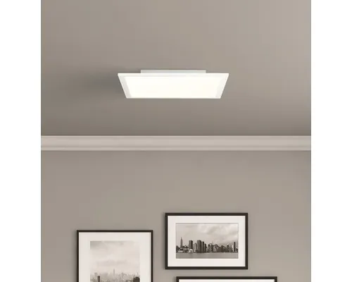 Panou cu LED integrat Brilliant Abie 24W 2400 lumeni 400x400 mm, lumină RGB, montaj aplicat, cu telecomandă buc