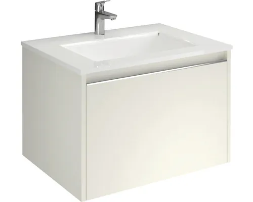 Set mobilier baie suspendat Savinidue Cielo 60 cm Bianco buc