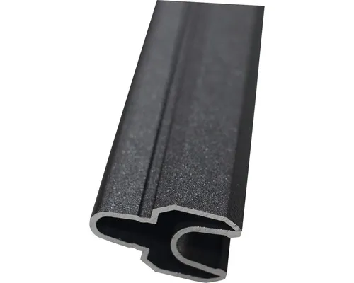 Element margine panou GroJa Solid Grande 180 cm gri antracit buc