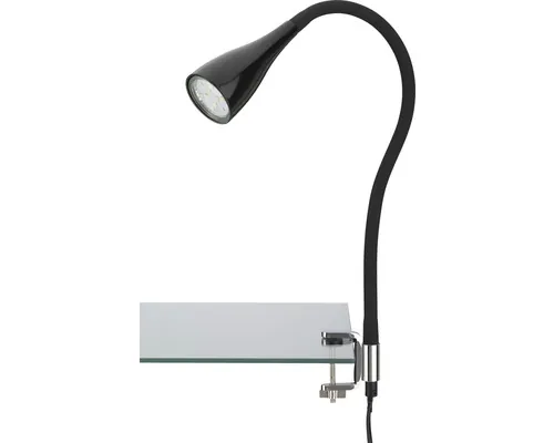 Lampă de birou Briloner Elasti GU10 3W, bec LED inclus, negru buc