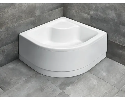 Cădiță de duș semirotundă Radaway Indos A 80x80x41,5 cm acril alb SIA8080-01 buc