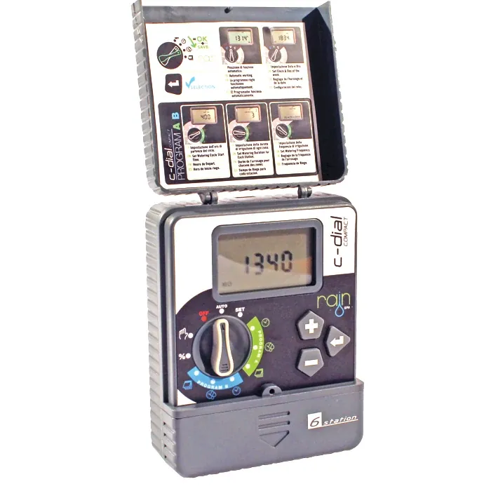 Programator irigatii, 4 zone, Rain Star Int-Orbit, cu display, 4 bari buc