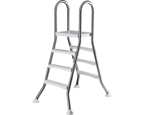 Scară de piscină pentru piscină supraterană, 100 cm buc