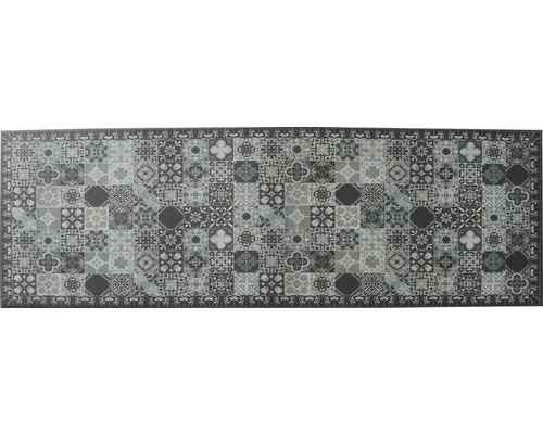 Traversă bucătărie, model plăci ceramice, gri 50x150 cm buc