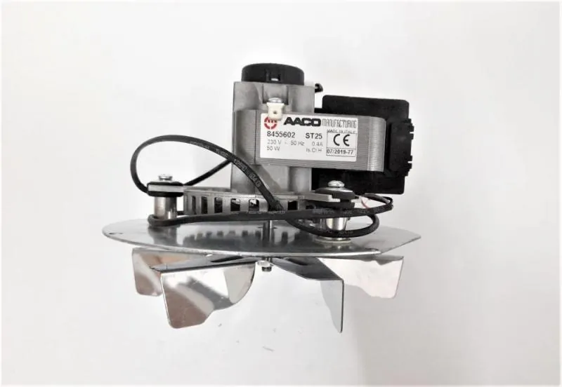 VENTILATOR GAZE ARSE, AACO ST25 150.25.R.52, 50W, PT. SOBA SEMINEU PELETI LUCA 8.5kW; COMMO 21 (fabr.<2019)