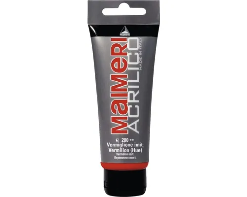 Culoare acrilică Acrilico 280 Vermilion 75 ml buc