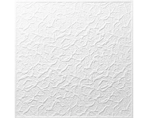 Placă tavan fals decorativ Genova albă 50x50 cm, 8 buc./pachet pac