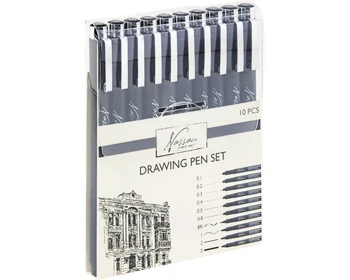 Set 10 fineliner Nassau buc