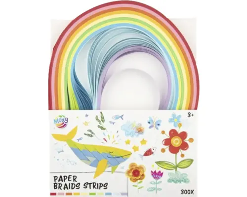 Benzi hârtie quilling, 300 buc.