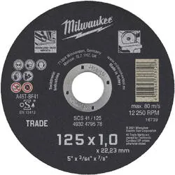 Disc taiere metal scs41/125x1mm 4932479578 Milwaukee