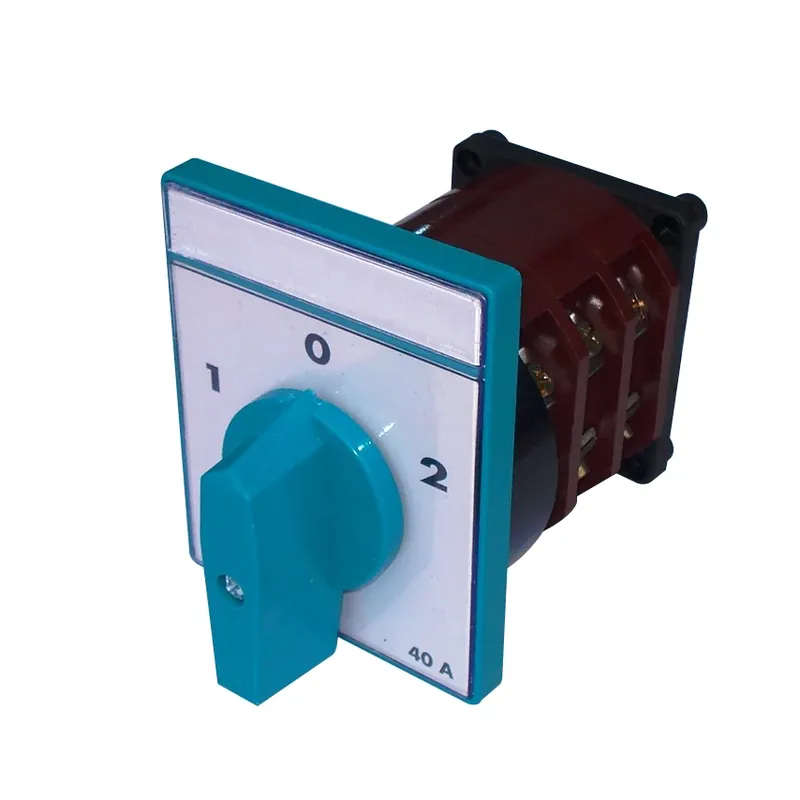 Intrerupator circular cu came Metop 63-019, 3 poli, pozitie 1-0-2, 40A buc
