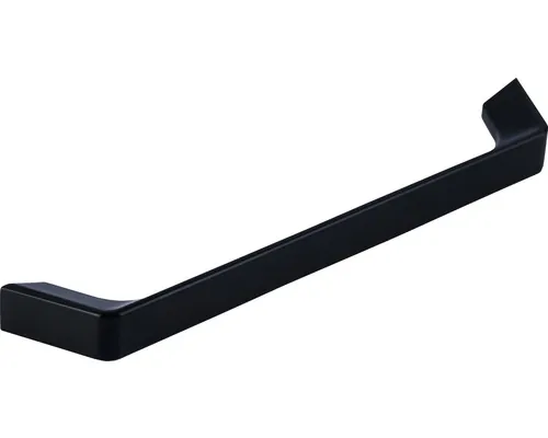 Mâner pentru mobilă distanță perforații 160mm, zamac negru buc