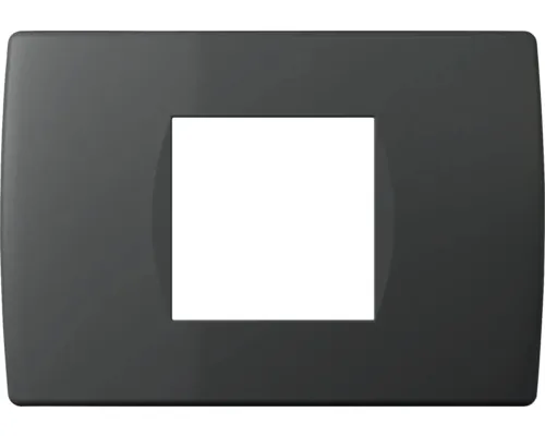 Ramă aparataje TEM Soft 2/3 module, negru mat buc