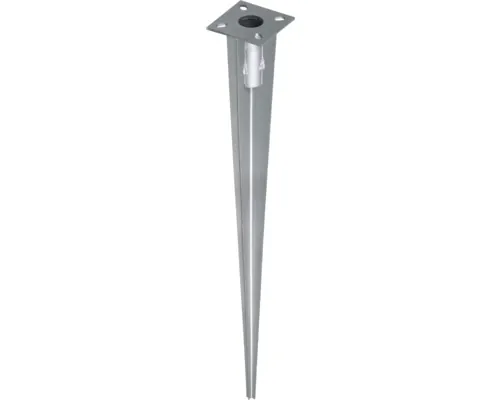 Șurub ancoră pentru stâlp Alberts 40 mm, zincat la foc, 1 buc