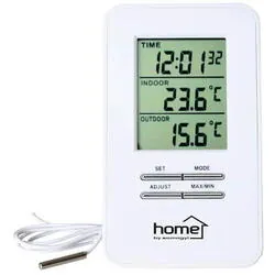 Termometru interior-exterior cu ceas cu fir HC12 Home