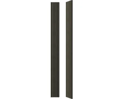 Panou riflaj acustic Linea Hakire bej/negru 22x245x2650 mm buc