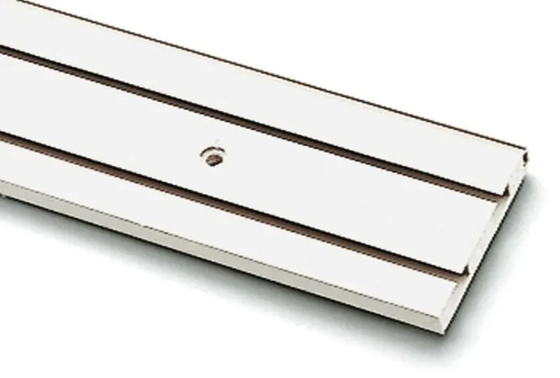 Sina perdea tavan cu 2 canale, GK 2 8386, PVC, alb, 350 cm buc