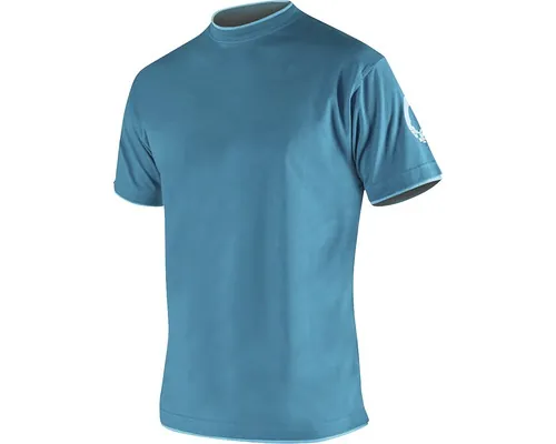 Tricou la baza gâtului Ardon 4TECH din bumbac albastru, mărimea L buc