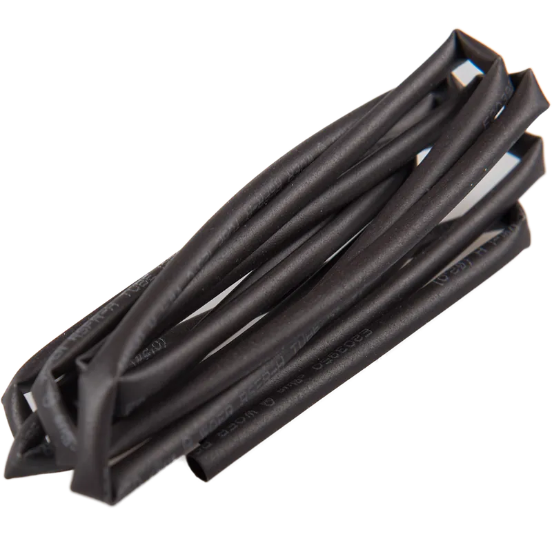 Tub termocontractabil subtire, Home DRS 2 - 1/ BK, fara adeziv, negru, 2 - 1 mm, 1 m