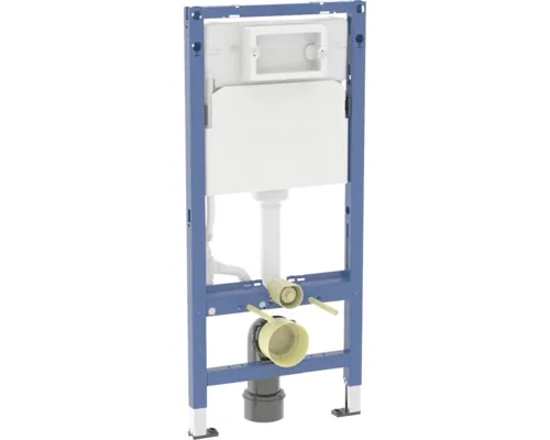 Rezervor WC încastrat Geberit Prepack DuoFix Basic, 51x112 cm, incl. clapetă de acționare Delta 12 alb buc
