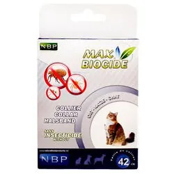Zgarda antiparazitara biocide pisica NA35552