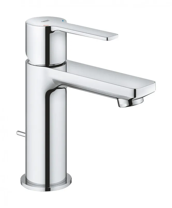 Baterie lavoar, Grohe, Lineare XS, cu ventil, crom lucios