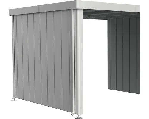 Perete lateral pentru acoperiș lateral Biohort Neo 3A/3B/3C/3D argintiu buc